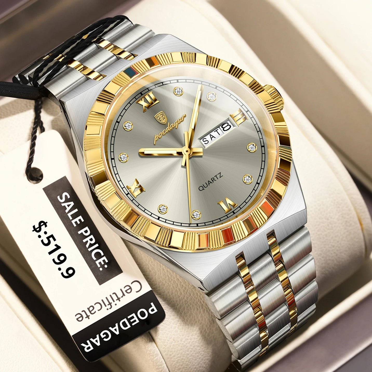 Original Stainless Steel Men's Watch